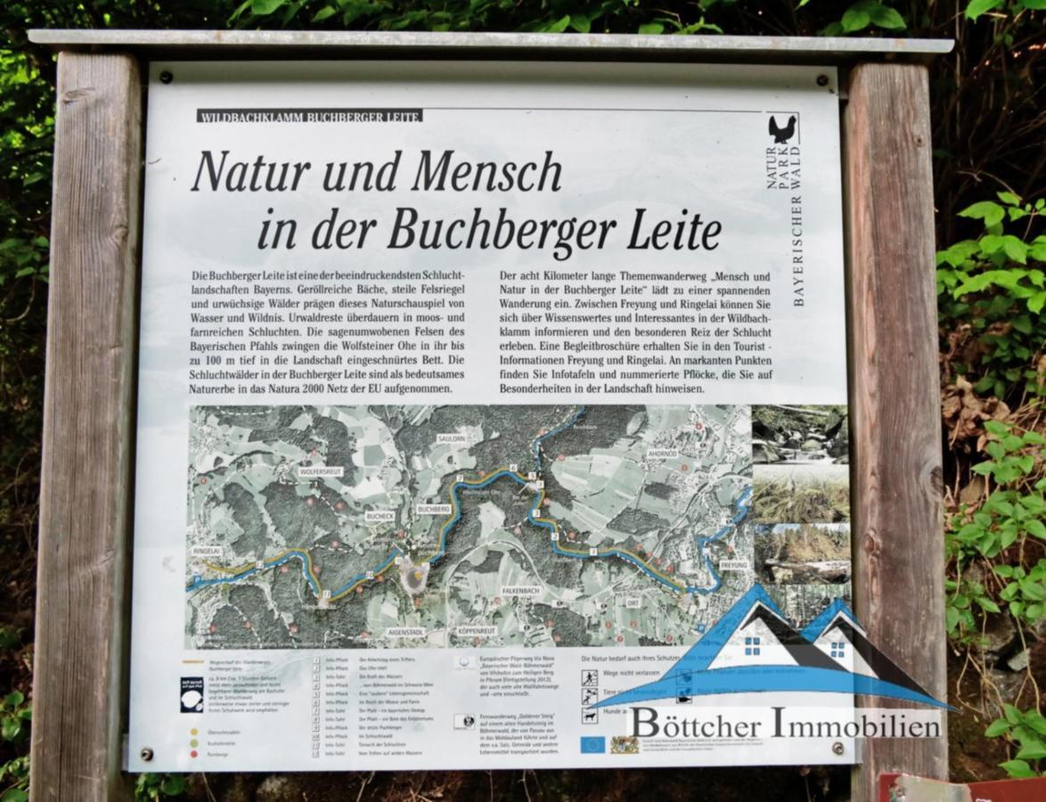 400Qm Bayerische Villa 2500Qm Uneinsehbarer Garten In Beliebter Urlaubsregion Freyung Ngoại thất bức ảnh